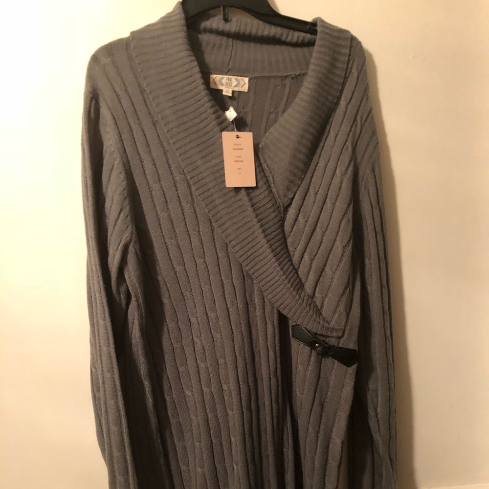 Sweater dress size 2X - green - new